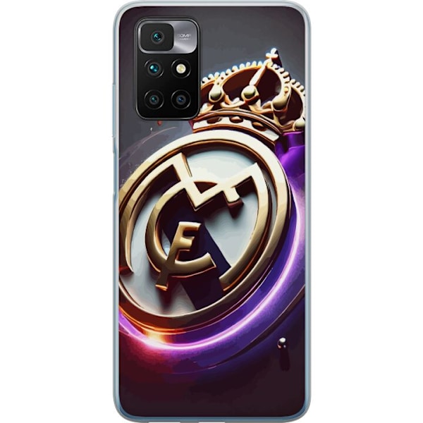 Xiaomi Redmi 10 Läpinäkyvä kuori Real Madrid CF