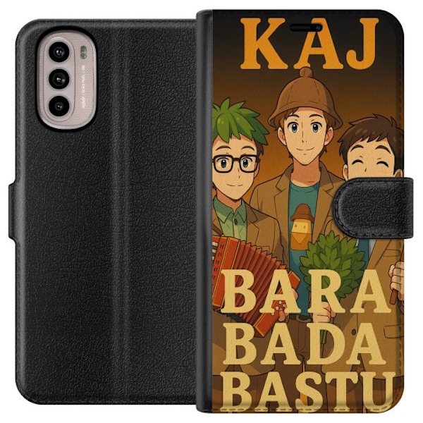 Motorola Moto G31 Lommeboketui KAJ Bara bare bade i badstuen