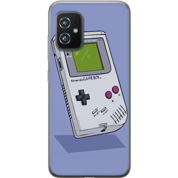 Asus Zenfone 8 Gennemsigtig cover Game Boy Lilla