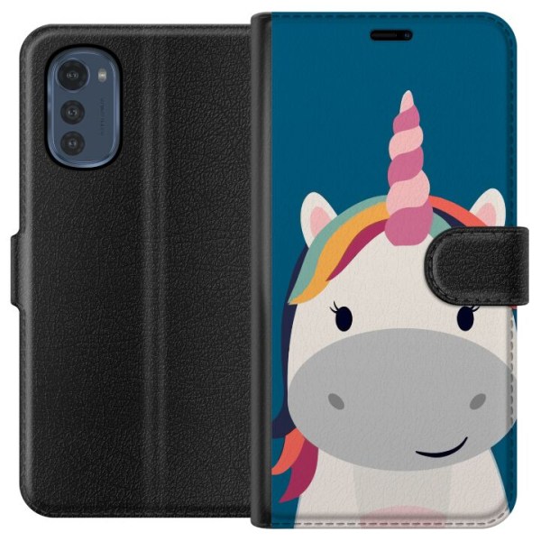 Motorola Moto E32s Plånboksfodral Enhörning / Unicorn