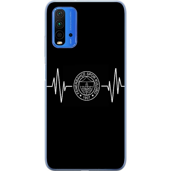 Xiaomi Redmi Note 9 4G Gennemsigtig cover Fenerbahçe SK