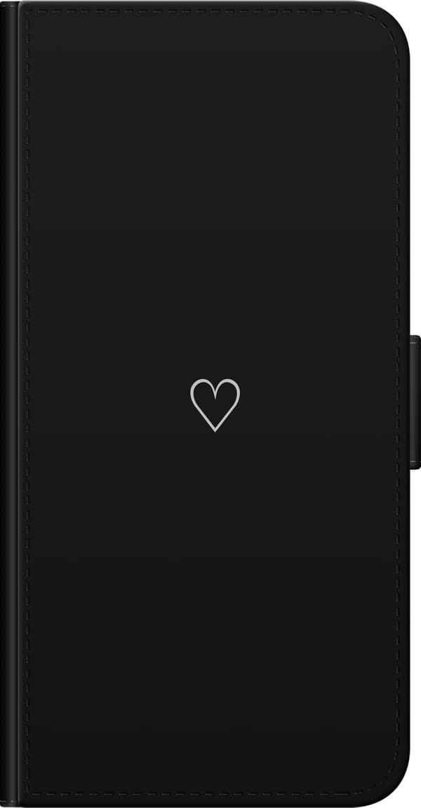 Kompatibel Tegnebogsetui til OnePlus 9 Pro Hjerte Sort