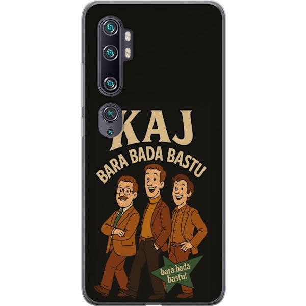 Xiaomi Mi Note 10 Gjennomsiktig deksel Kaj Bara Bada Sauna Fes