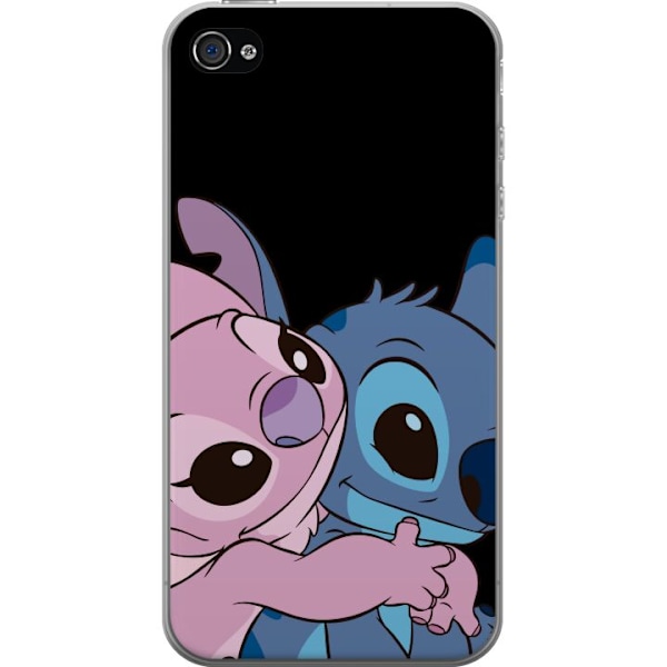 Apple iPhone 4s Läpinäkyvä kuori Lilo & Stitch