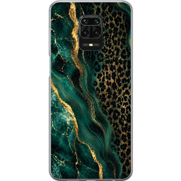 Kompatibelt Mobilskal till Xiaomi Redmi Note 9S Emerald Wild grön