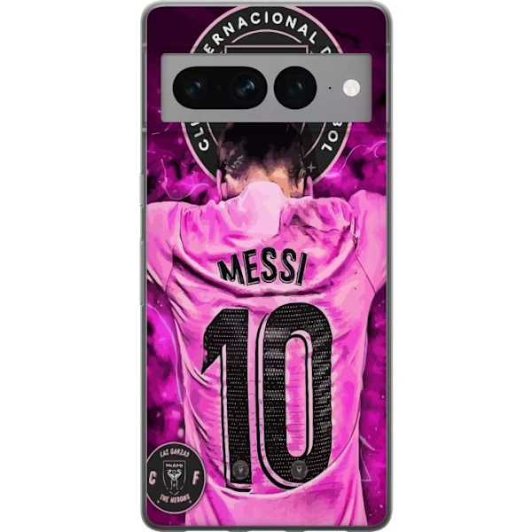 Google Pixel 7 Pro Gjennomsiktig deksel Messi