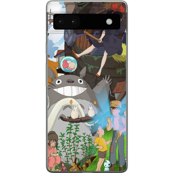 Google Pixel 6a Deksel / Mobildeksel - Studio Ghibli