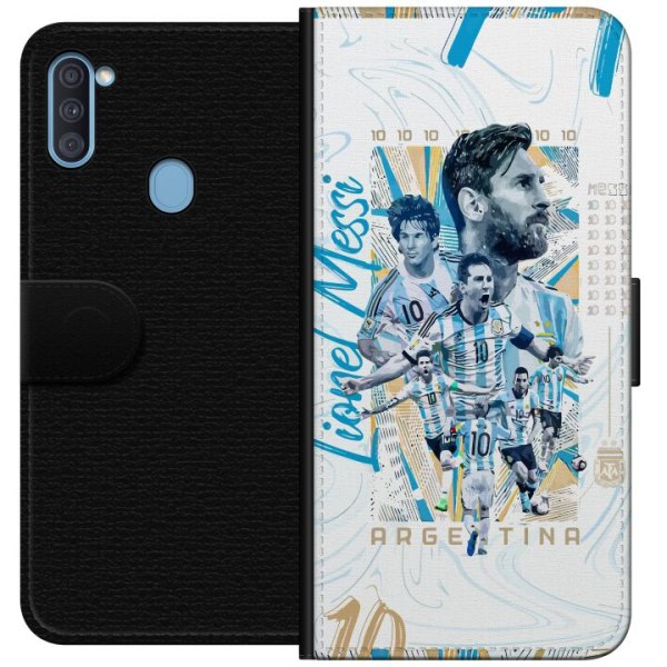Samsung Galaxy A11 Plånboksfodral Lionel Messi