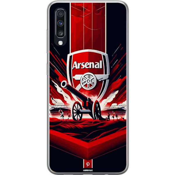 Samsung Galaxy A70 Gjennomsiktig deksel Arsenal