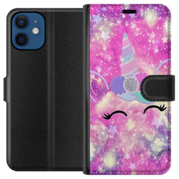 Kompatibelt Plånboksfodral till Apple iPhone 12 mini Unicorn