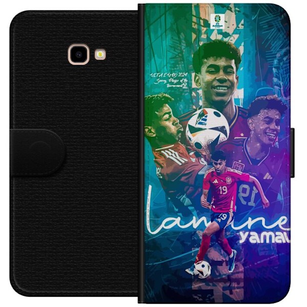 Samsung Galaxy J4+ Lompakkokotelo Lamine Yamal FCB