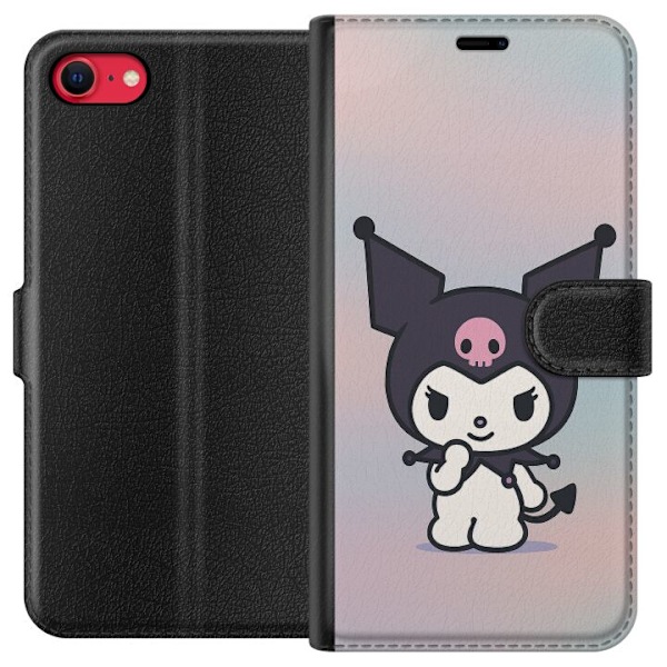 Apple iPhone 8 Plånboksfodral Kawaii Sanrio Kuromi