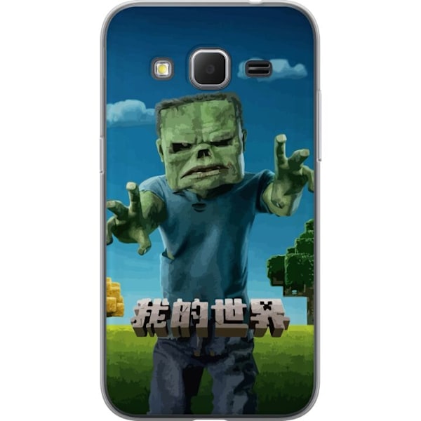 Samsung Galaxy Core Prime Gjennomsiktig deksel A Minecraft Mov