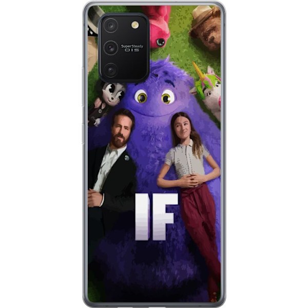 Samsung Galaxy S10 Lite Läpinäkyvä kuori IF: Låtsaskompisar