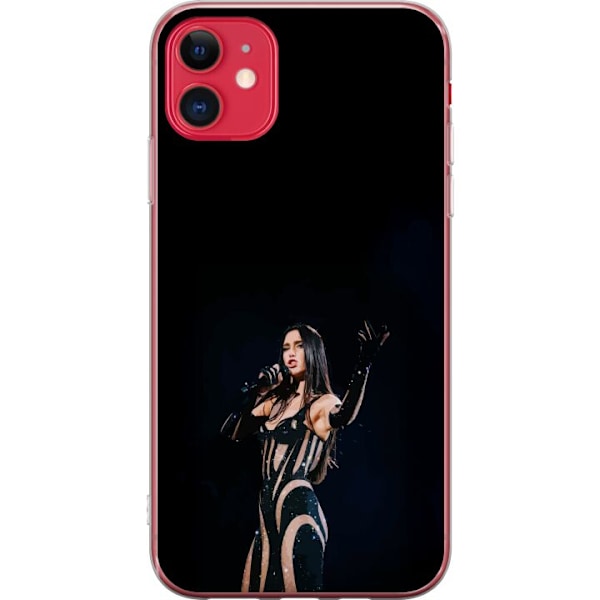 Apple iPhone 11 Gjennomsiktig deksel Dua Lipa – Pop Star Aes