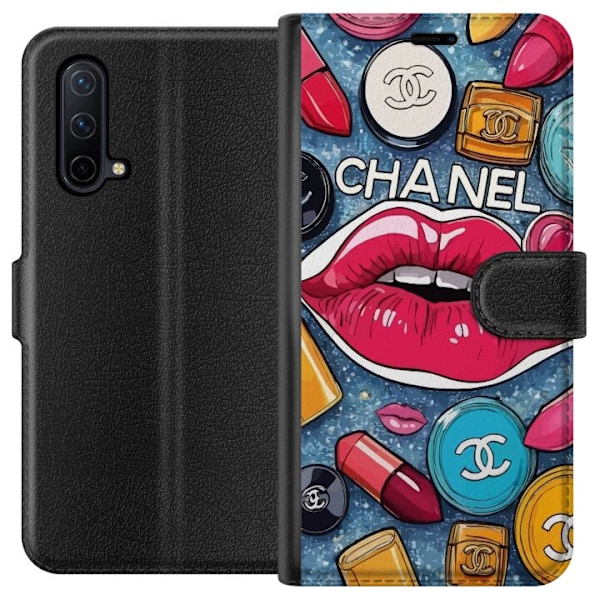 OnePlus Nord CE 5G Lommeboketui Chanel Lips