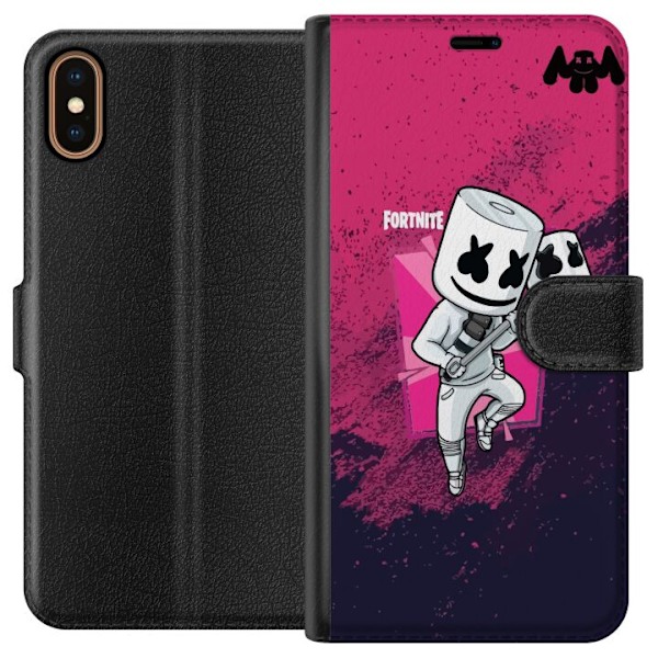 Apple iPhone X Lompakkokotelo Marshmello Fortnite Skin Emote Gaming DJ Hahmo Suosittu Aihe Lapsi Nuori Trendi