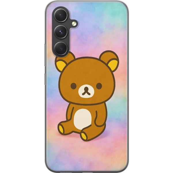 Samsung Galaxy A55 Läpinäkyvä kuori Kawaii Sanrio Rilakkuma