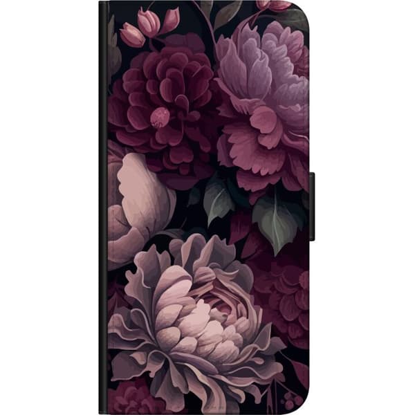 Kompatibelt Lommeboketui til OnePlus 9 Pro Blommor