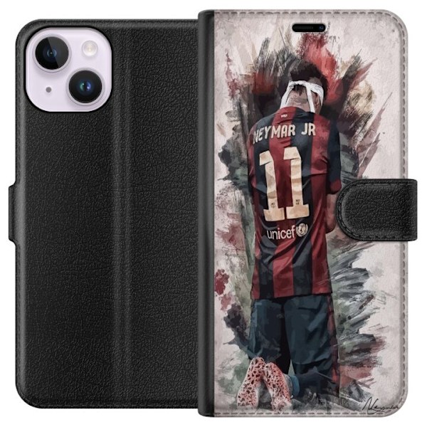 Apple iPhone 14 Tegnebogsetui Neymar