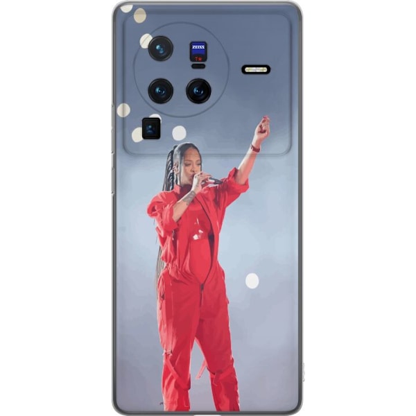 vivo X80 Pro Gennemsigtig cover Rihanna – Trendsetting Looks