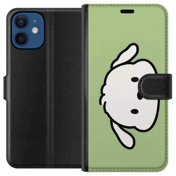 Kompatibel Tegnebogsetui til Apple iPhone 12 Snoopy Flip