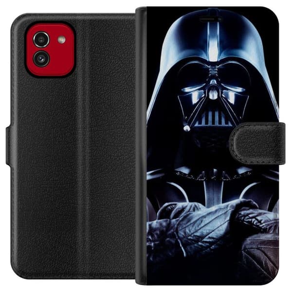 Yhteensopiva Lompakkokotelo Samsung Galaxy A03 Darth Vader