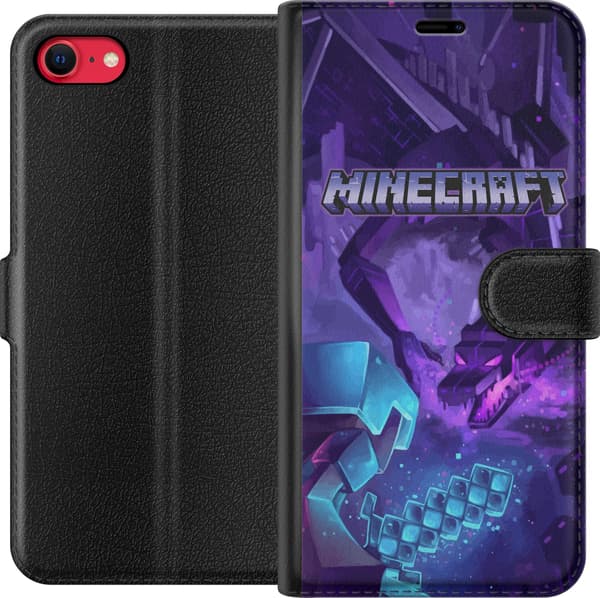 Kompatibelt Plånboksfodral till Apple iPhone 8 Minecraft