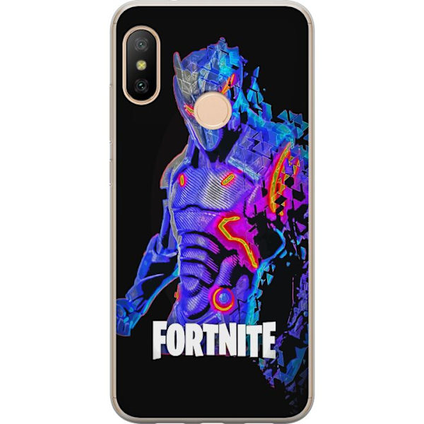 Xiaomi Redmi 6 Pro Läpinäkyvä kuori Fortnite