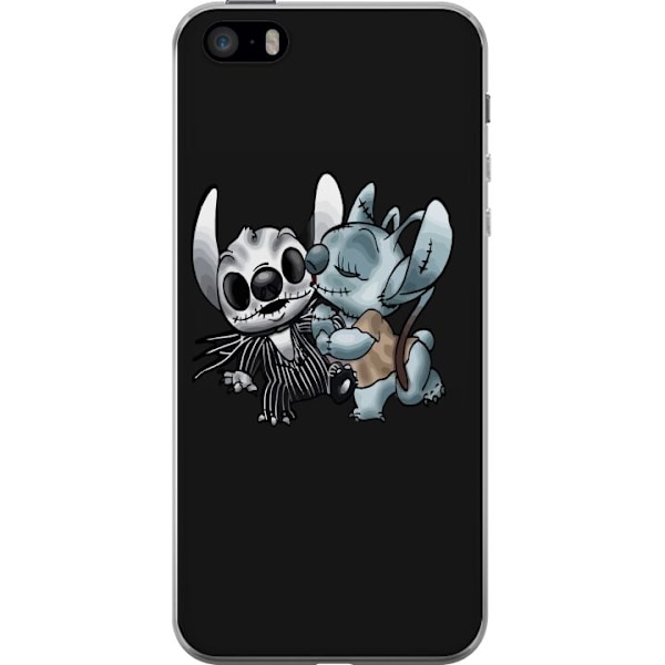 Apple iPhone 5s Gennemsigtig cover Halloween lilo & stitch 202