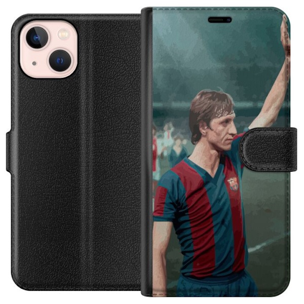 Apple iPhone 13 Plånboksfodral Cruijff (FC Barcelona)