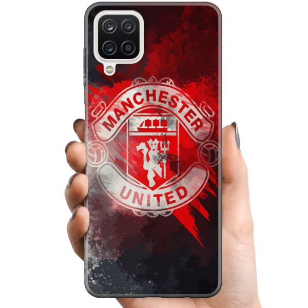 Samsung Galaxy A12 TPU Mobilcover Manchester United FC
