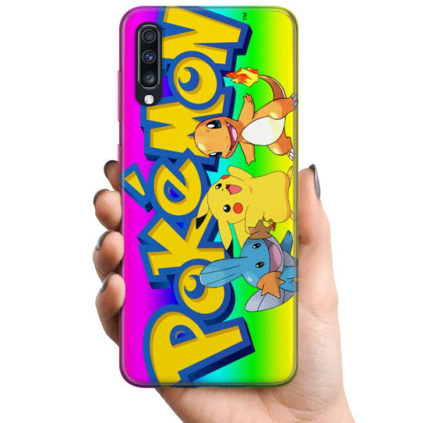 Samsung Galaxy A70 TPU Mobilcover Pokémon