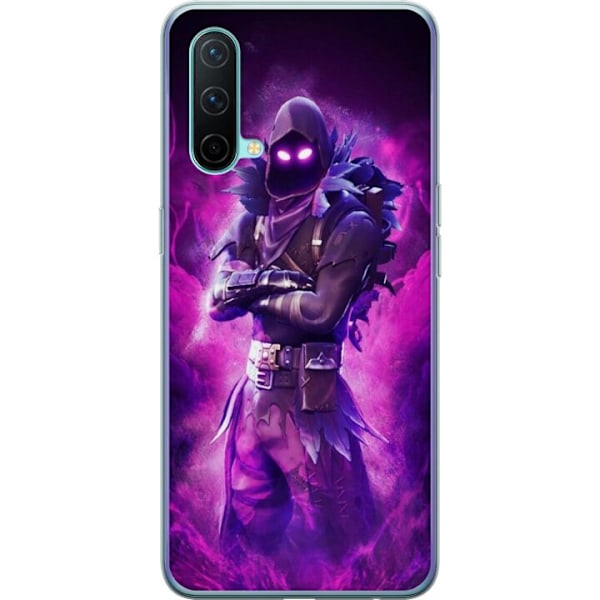 OnePlus Nord CE 5G Genomskinligt Skal Fortnite Raven