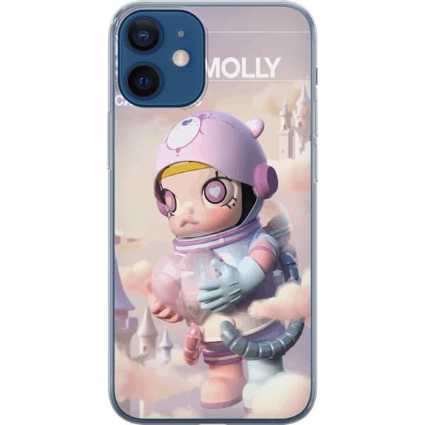 Kompatibelt Mobildeksel til Apple iPhone 12 mini Mega Space Molly Care Bears Series - Share Bear Edition