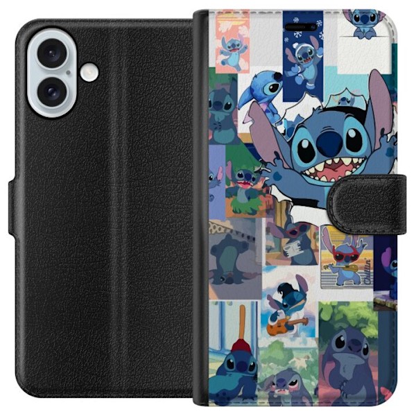 Apple iPhone 16 Plus Lompakkokotelo Stitch