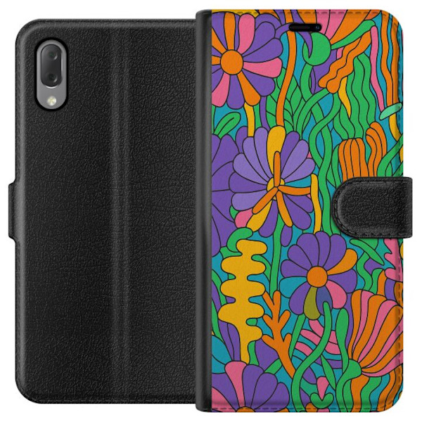Sony Xperia L3 Tegnebogsetui Farveeksplosion
