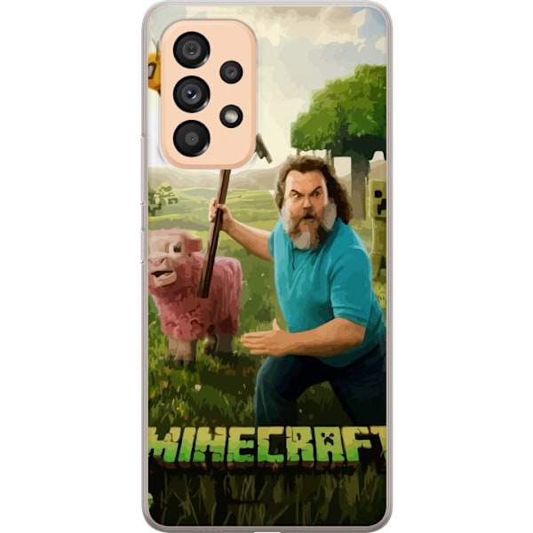 Samsung Galaxy A53 5G Gjennomsiktig deksel A Minecraft Movie