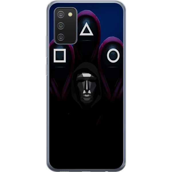 Samsung Galaxy A02s Läpinäkyvä kuori Squid Game Kausi 3 Uudet Ikoni Suosittu Sarja TV Motiivi Aasialainen Draama Trendikäs Graafinen Suunnittelu