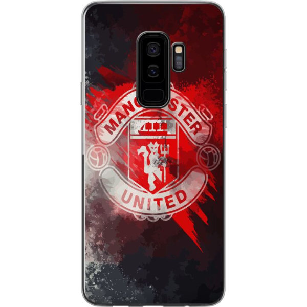Samsung Galaxy S9+ Gennemsigtig cover Manchester United FC