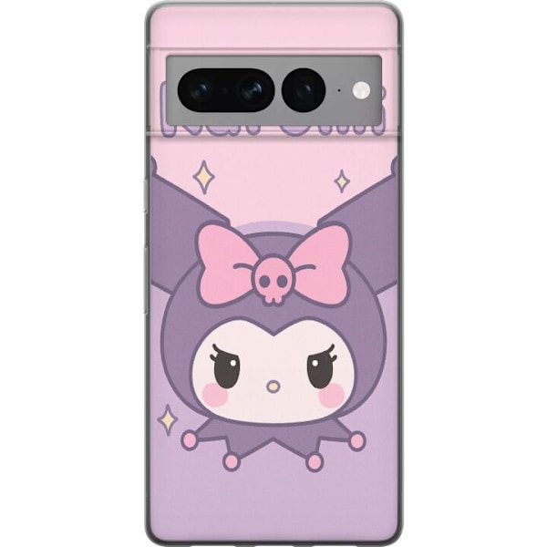 Google Pixel 7 Pro Genomskinligt Skal Kuromi Kawaii