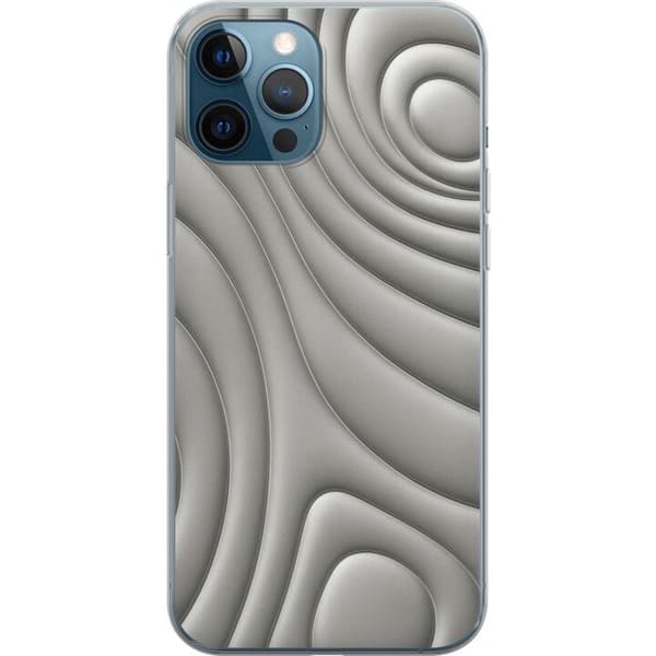 Kompatibelt Mobilskal till Apple iPhone 12 Pro Silver Waves