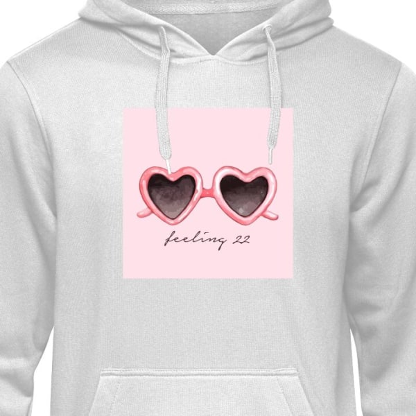 Hoodie Taylor Swift - Feeling 22 harmaa M