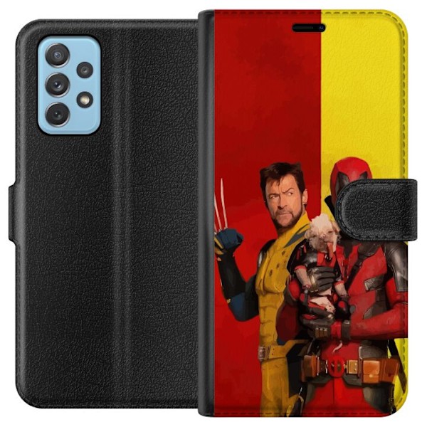 Samsung Galaxy A72 5G Lommeboketui Deadpool & Wolverine