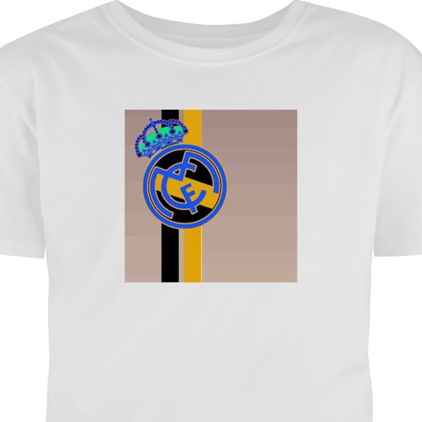 T-shirt för Vuxen | Klassisk Vuxen-T-shirt Real Madrid vit M