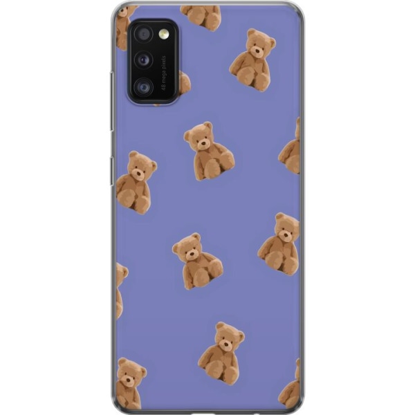 Samsung Galaxy A41 Gennemsigtig cover Flyvende bjørne