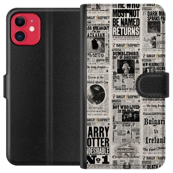 Kompatibel Tegnebogsetui til Apple iPhone 11 Harry Potter Magasin
