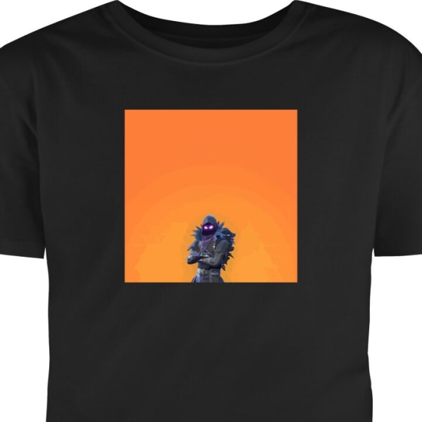 T-Shirt Fortnite - Raven svart XL