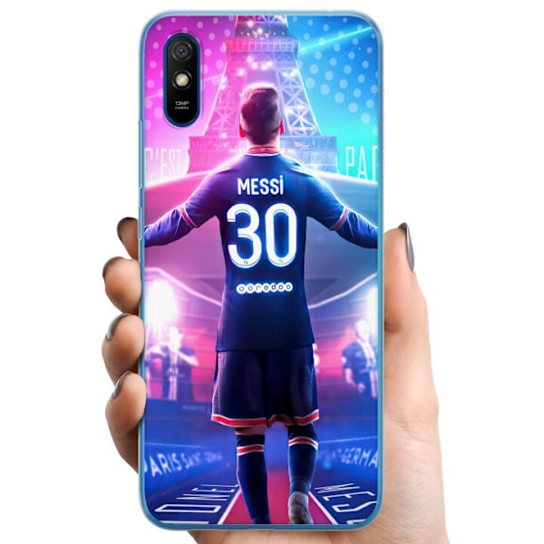 Xiaomi Redmi 9AT TPU Mobilcover Lionel Messi