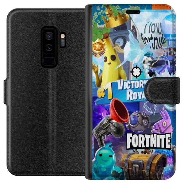 Kompatibelt Lommeboketui til Samsung Galaxy S9+ Fortnite